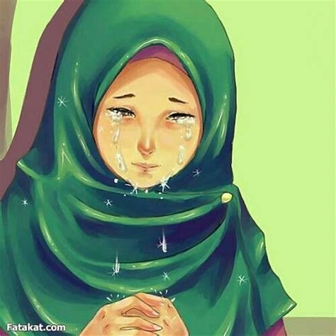 Anime Hijab Sedih Foto Profil Wa Keren