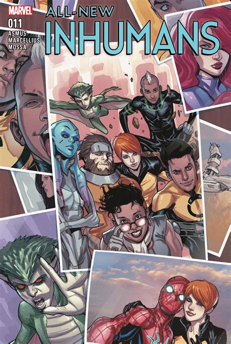 All New Inhumans 11 Comic Book Artwork Marvel Inhumans Comics