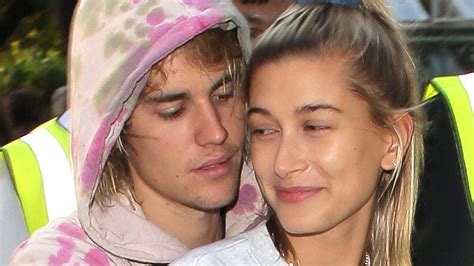 hailey baldwin and justin bieber appear to confirm marriage bbc news