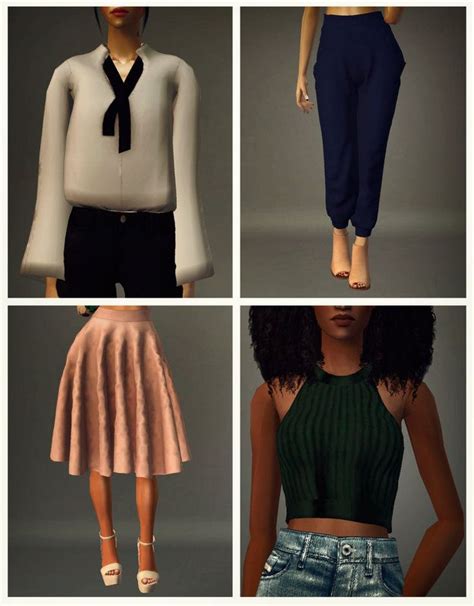Nike Air Force 1 07 Lv8 Sims Sims 2 Sims 4 Clothing