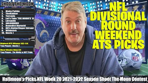 Nfl Week 20 Divisional Round Ats Picks For The 2021 2022 Football