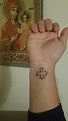 Coptic Orthodox Cross Tattoo