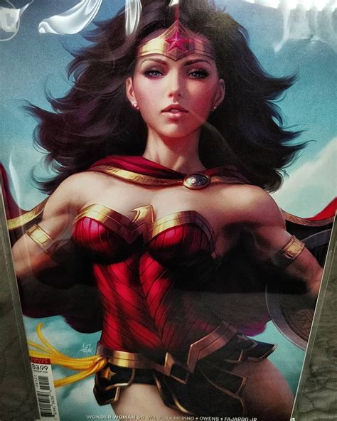 Picked Up Another Artgerm Variant Cover I Ve Been Wanting Since Megaconorlando Wonder Woman