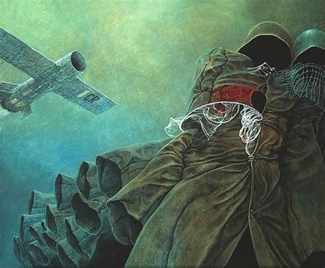 20 Nightmare Paintings By Artist Zdzisław Beksiński That Wont Let