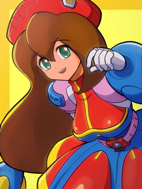 Iris Rockman X Mega Man Art Mega Man Capcom Art