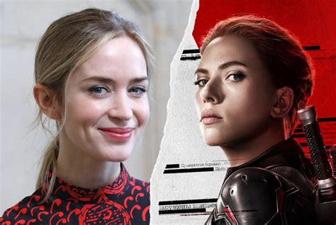 Emily Blunt Turned Down Black Widow Role Due To Contract Deals