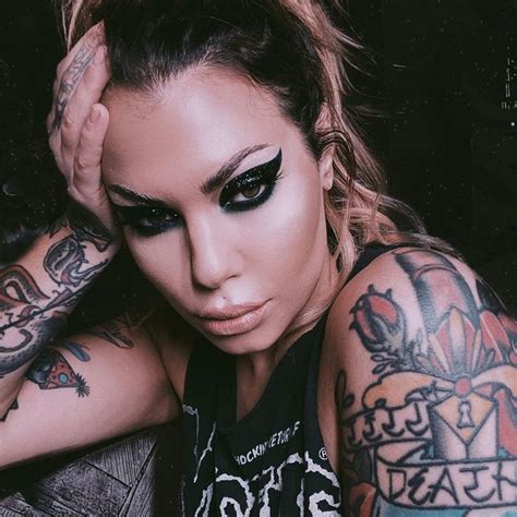 bailey sarian 💋💄 on instagram “💕” edgy makeup rock makeup tattoo model