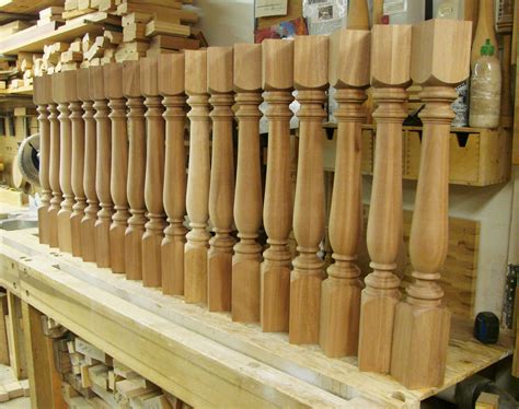 4 Balusters White Wood Architectural Salvage Spindles Porch Post House