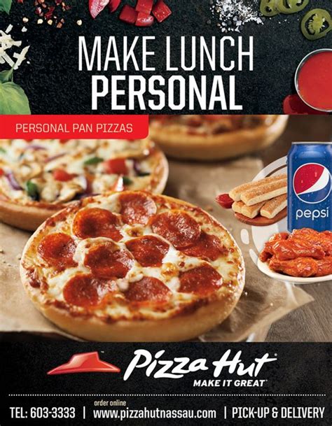 Go to pizza hut for an aftenoon tea and have a set at a cheaper price. Make lunch personal at Pizza Hut Nassau! #pizzahut #pizza ...