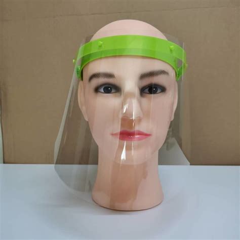 Safety Face Shield Reusable Full Face Transparent Breathable Visor Windproof Dustproof Shield