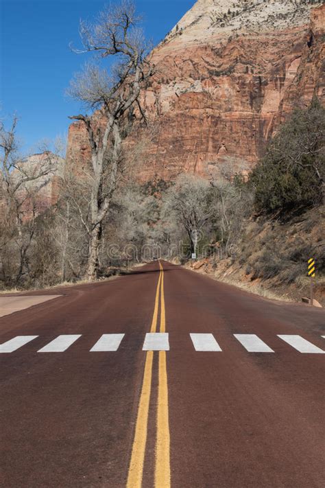 National Park Roadway Zion Stock Photos Free And Royalty Free Stock