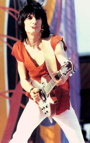 Ronnie Ron Wood Woodys Rolling Stones