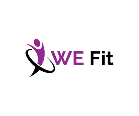 Bold Serious Fitness Logo Design For We Fit By Gfxdesignstudio