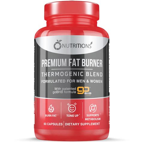 Thermogenic Fat Burner With Patented Gobhb Formula For Weight Loss And Metabolism Booster For