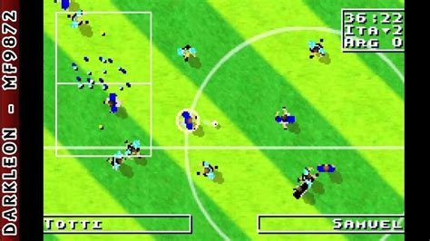 Game Boy Advance Total Soccer 2002 © 2001 Ubisoft Gameplay Youtube