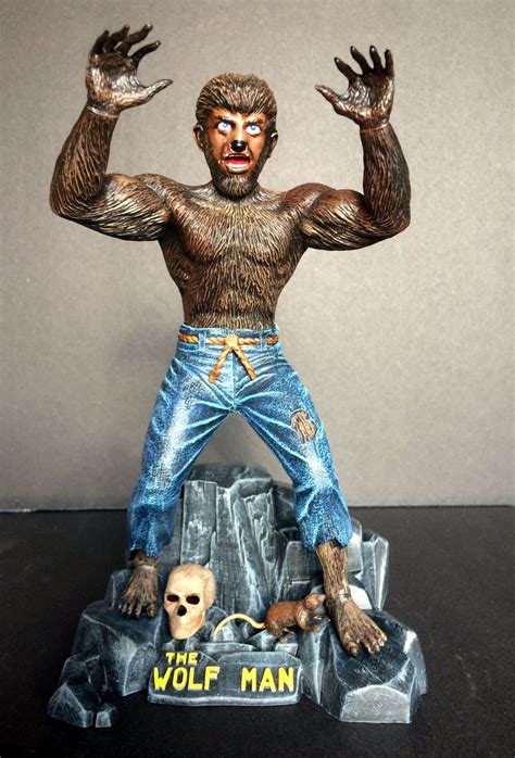 The Wolfman Aurora Re Issue Universal Monster Model Kit