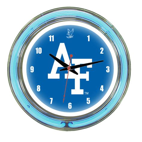 Air Force Neon Wall Clock