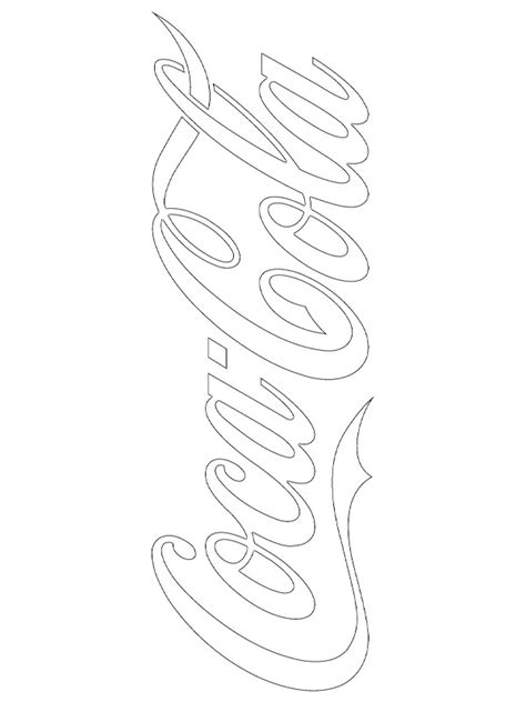 Send to a friend undo all changes made to the image? colouring page Coca Cola logo | coloringpage.ca