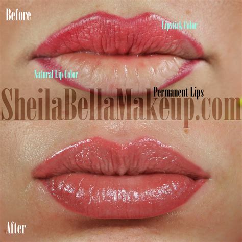 Gorgeous Natural Lip Stain Sheila Bella Permanent Makeup