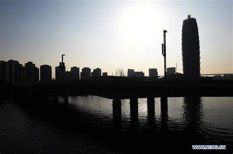 View Of Zhengdong New District In Henan Cn