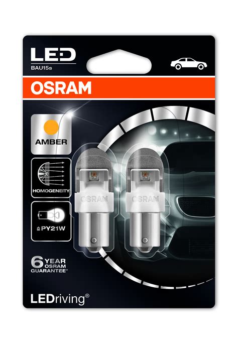 Osram LED Retrofits 12 V PY21W Amber Landberg Dk