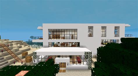 Modern Hilltop House And More Minecraft Map