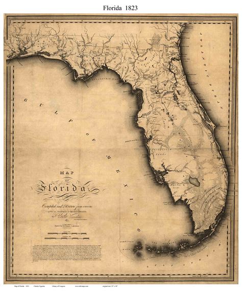 Old State Maps Of Florida