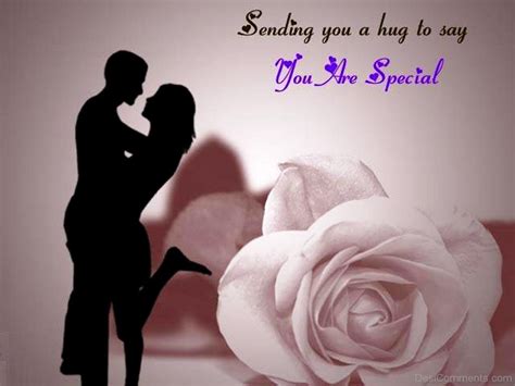 Sending You A Hug To Say You Are Special