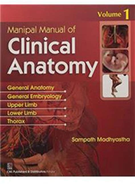 Manipal Manual Of Clinical Anatomy V1 Buy Manipal Manual Of Clinical