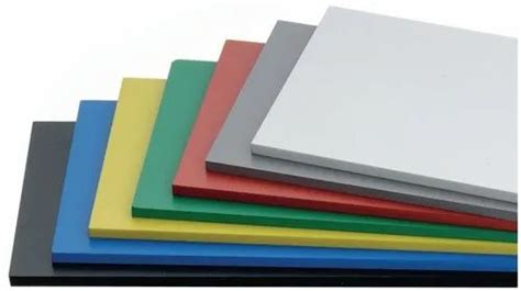 Multicolor Plain Pvc Foam Board Sheets For Commercial Thickness 5 18