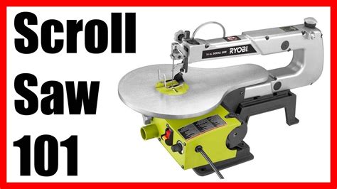 Scroll Saw 101 How To Use A Scroll Saw Youtube