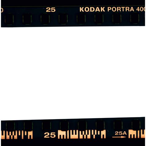 Open Kodak Film Border Png Image With Transparent Bac