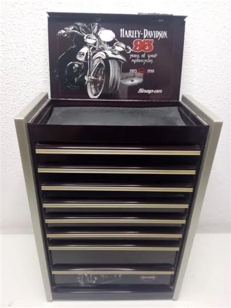 Snap On Harley Davidson Th Anniversary Metal Miniature Tool Box Tool Chest Picclick