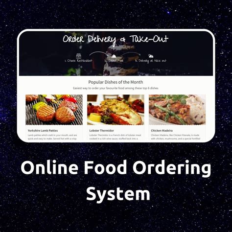 Online Food Ordering System In Php Mysql With Source Code