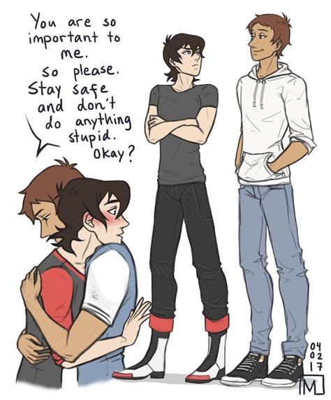 Height Difference Me Likey Voltron Comics Voltron Klance Voltron