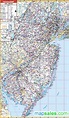 New Jersey Wall Map by UniversalMap