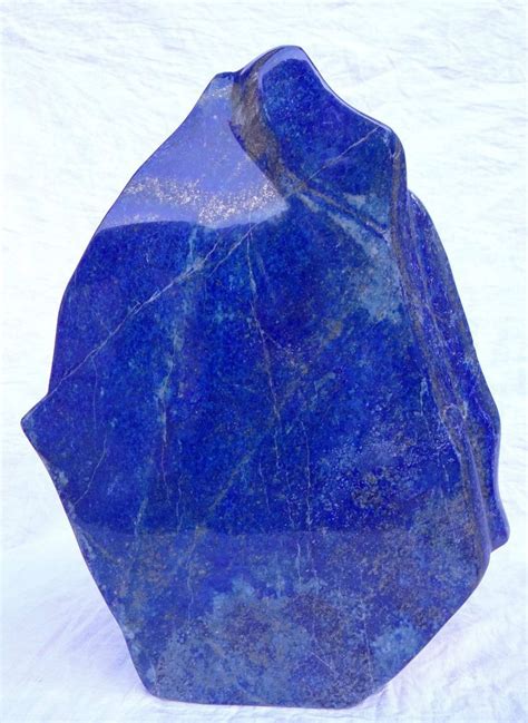 Lapis Lazuli 3475 Gram Huge Unique Shape Beautiful Deep Blue Tumble