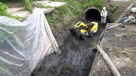 Remote Control Culvert Cleaning North London Youtube