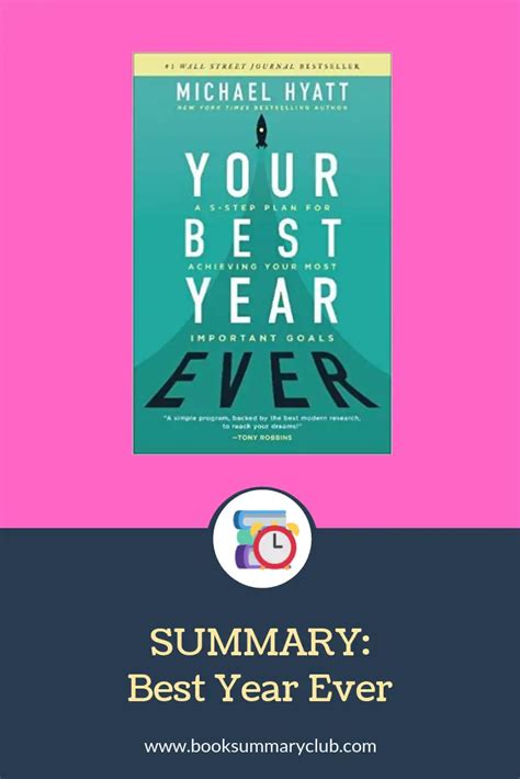 Your Best Year Ever Summary Booksummaryclub