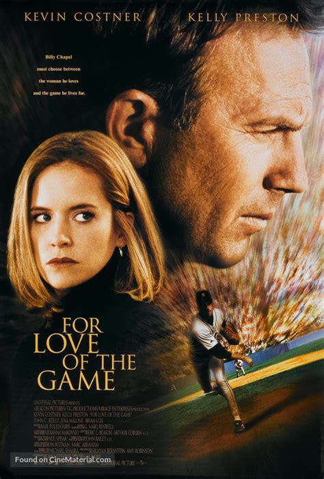 For Love Of The Game 1999 Movie Poster