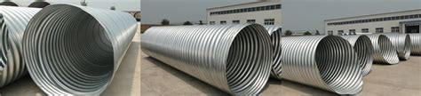 15 Inch Galvanized Culvert Pipe Roofing Sheetsteel Pipecorrugated
