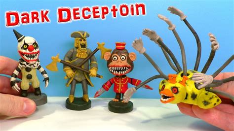 Making Dark Deception With Clay Gold Watcher Gremlin Clown Doom