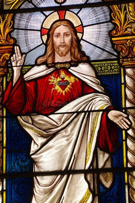 Jesus Stained Glass Church Windows