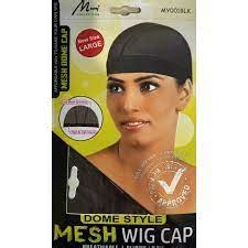 Murry My Blk Dome Style Wig Cap Black Hairglo