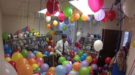 Jim, jim wrote, meredith, i heard you're turning 46, but, come on, you're an accountant. Birthday Office Prank - YouTube