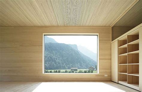 Minimalist Wooden House Ideas By Bernardo Bader A Room Viahousecom