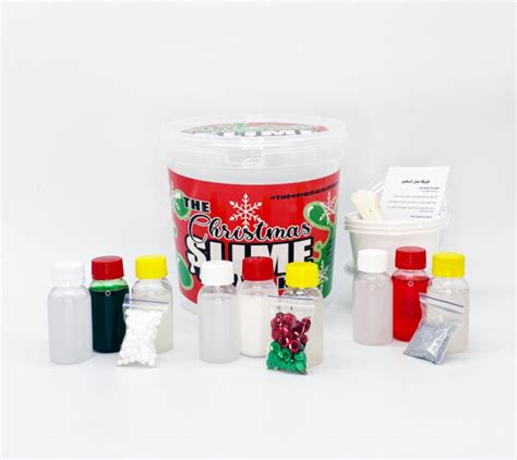 The Christmas Slime Kit Make Your Own Slime