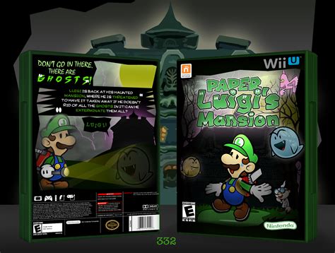 Paper Luigis Mansion Wii U Box Art Cover By Martiniii332