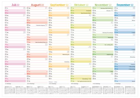 Häfft Shop Tafelkalender 2022 A4 Rainbow Online Kaufen