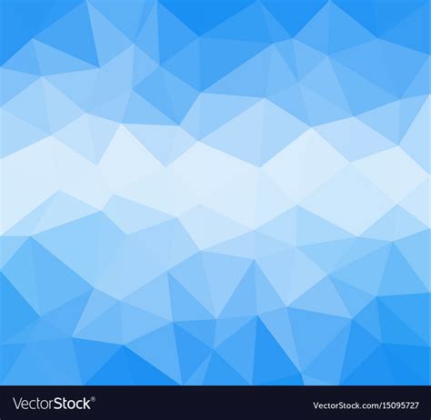 Blue Polygonal Low Poly Background Royalty Free Vector Image